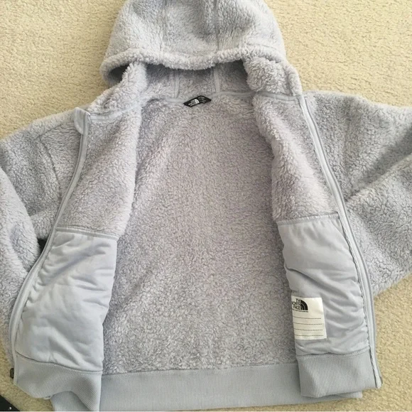 NWT The North Face Girls' Suave Oso Full-Zip Hooded Jacket